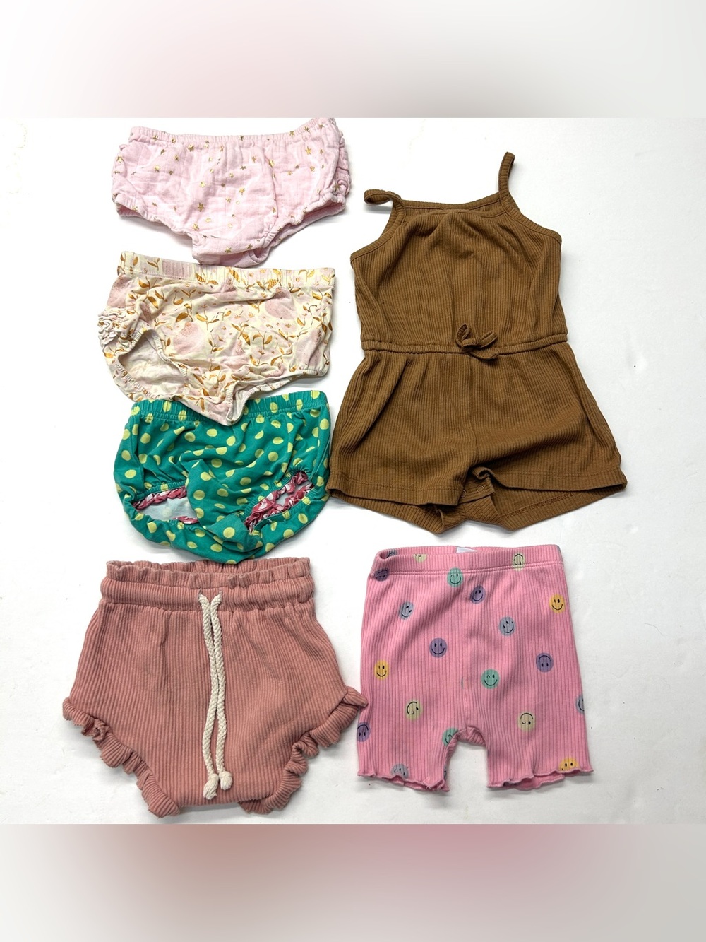 Girls Bundle Set Lot Bloomers Romper Shorts Magnetic Me Old Navy Aden + Anais